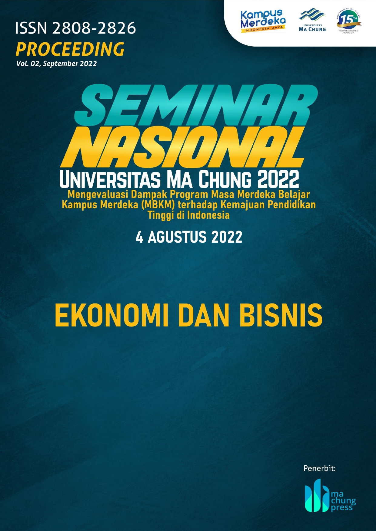 					View Vol. 2 (2022): Prosiding Seminar Nasional Ekonomi dan Bisnis
				